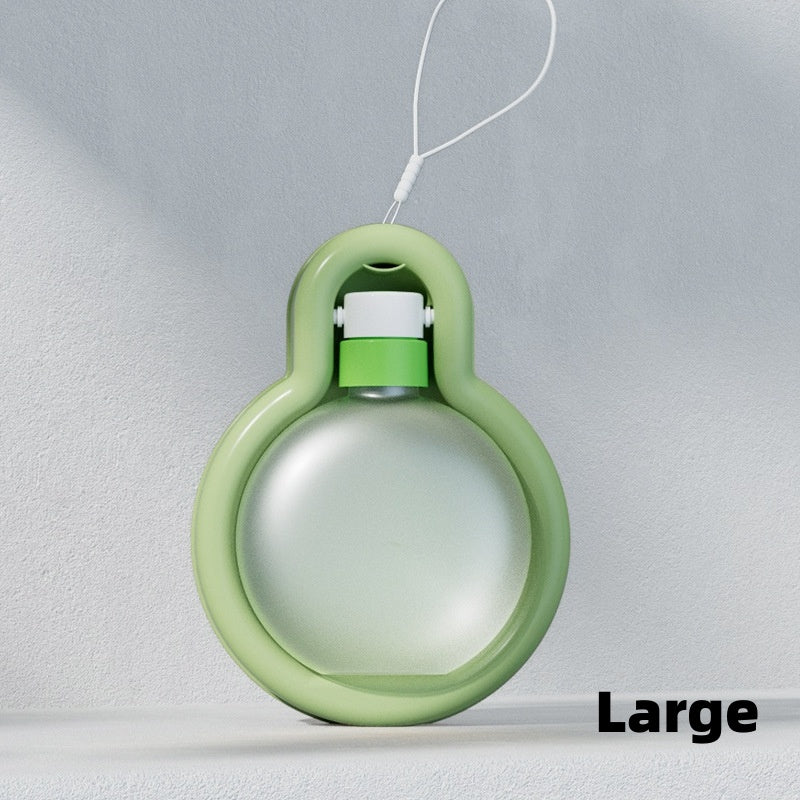 500ml Portable Pet Water Bottle Sealed Travel Fold Drinking Bowl Outdoor Water Dispenser