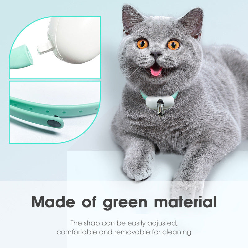 *Free Shipping Automatic Smart Laser Teasing Cat Collar Electric USB Charging Toys