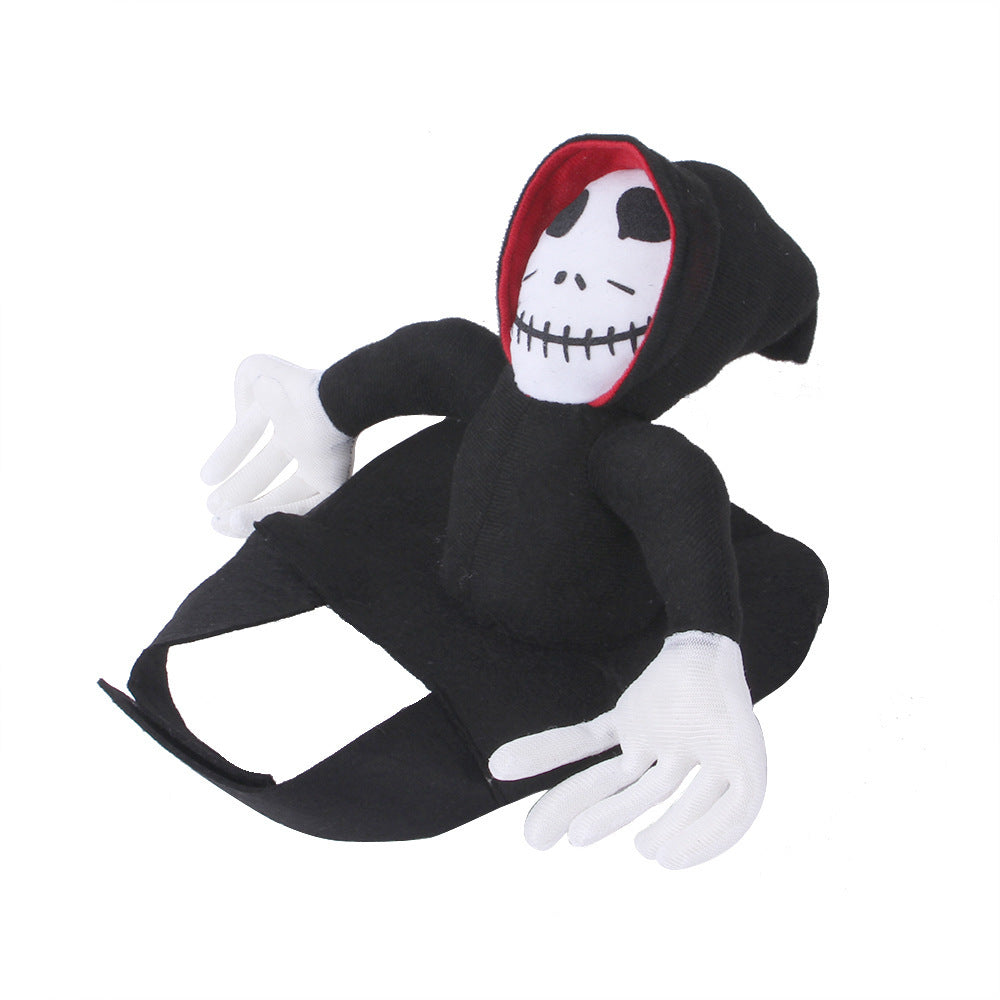 NEW Funny Pet Halloween Costume Halloween Spider Pumpkin Vest