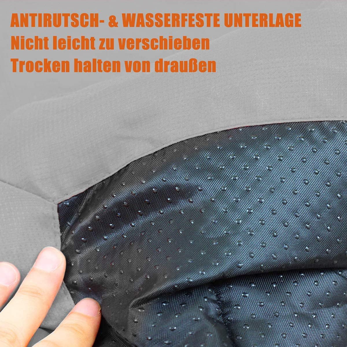 Outdoor Dog Bed Portable Camping Travel Dog Bed Waterproof Non-Slip Machine Washable For Small Medium And Large Dog And Cat