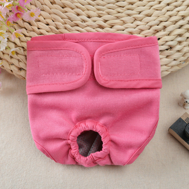 Dog Shorts Puppy Physiological Diapers Waterproof Adjustable