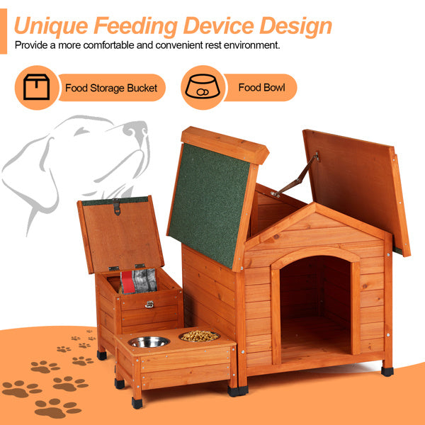 88x106x77cm Cat And Dog House