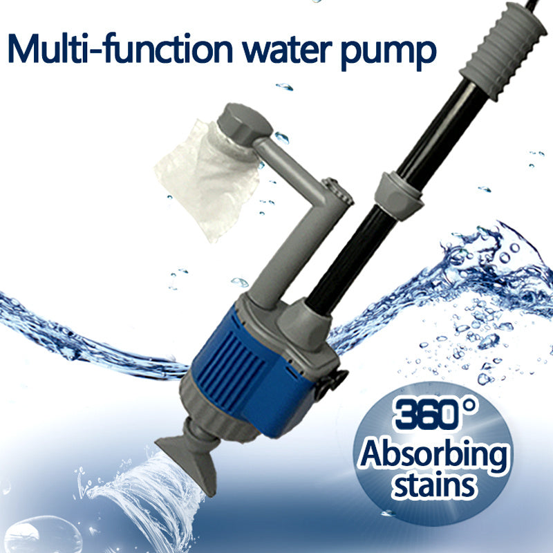 Electric Water Replenishment Suction Fish Pond Cleaning Tool