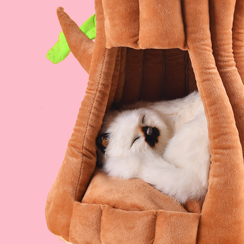 Creative pet cute tree shaped nest