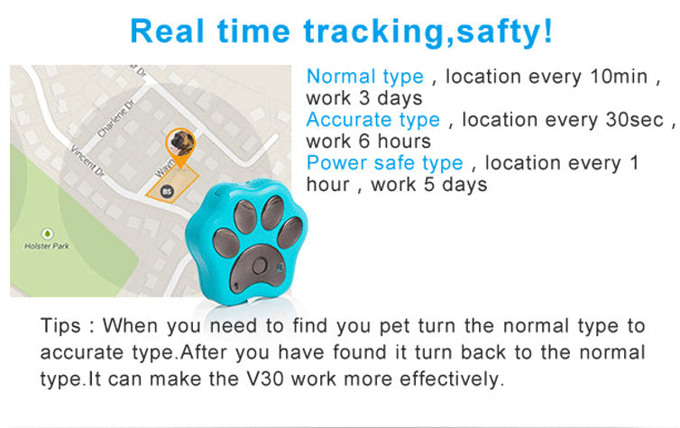 Dog Pet Collar Anti Loss Locator *Free Shipping