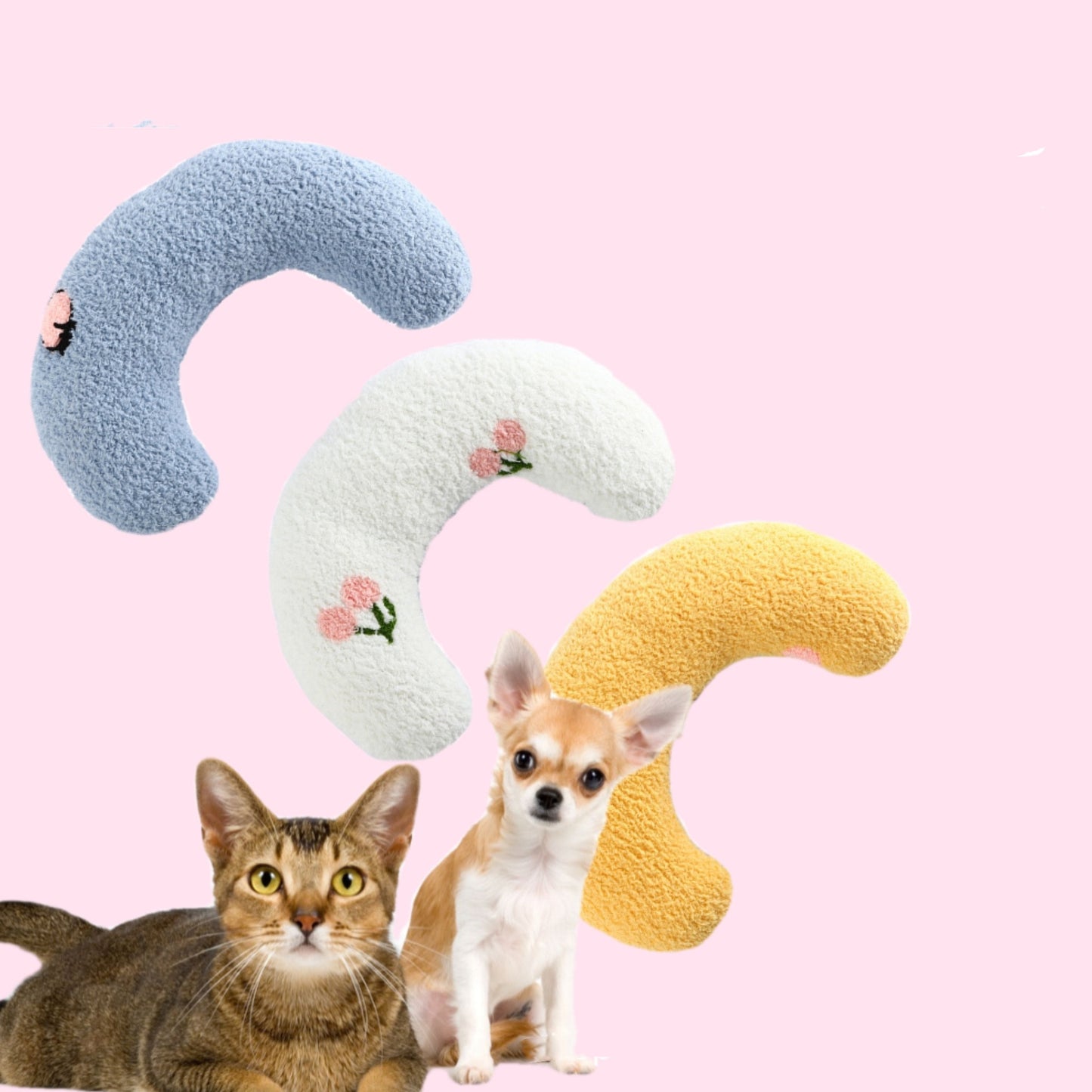 Little Pillow For Cats Fashion Neck Protector U-Shaped Pillow