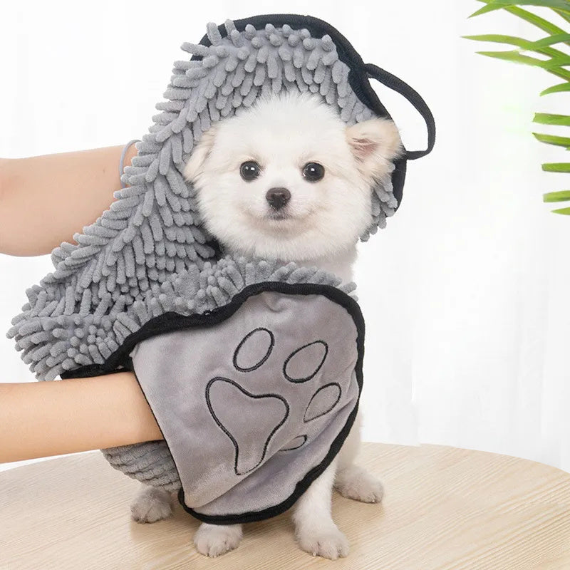 Absorbent Pet Towel, Microfiber Quickly Drying Your Dog Or Cat After Bath Time Washable