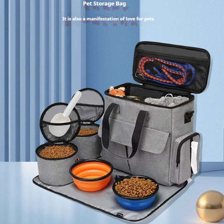 Travel Pet Bag Convenient Large-capacity Backpack Outdoor Travel Storage Bag