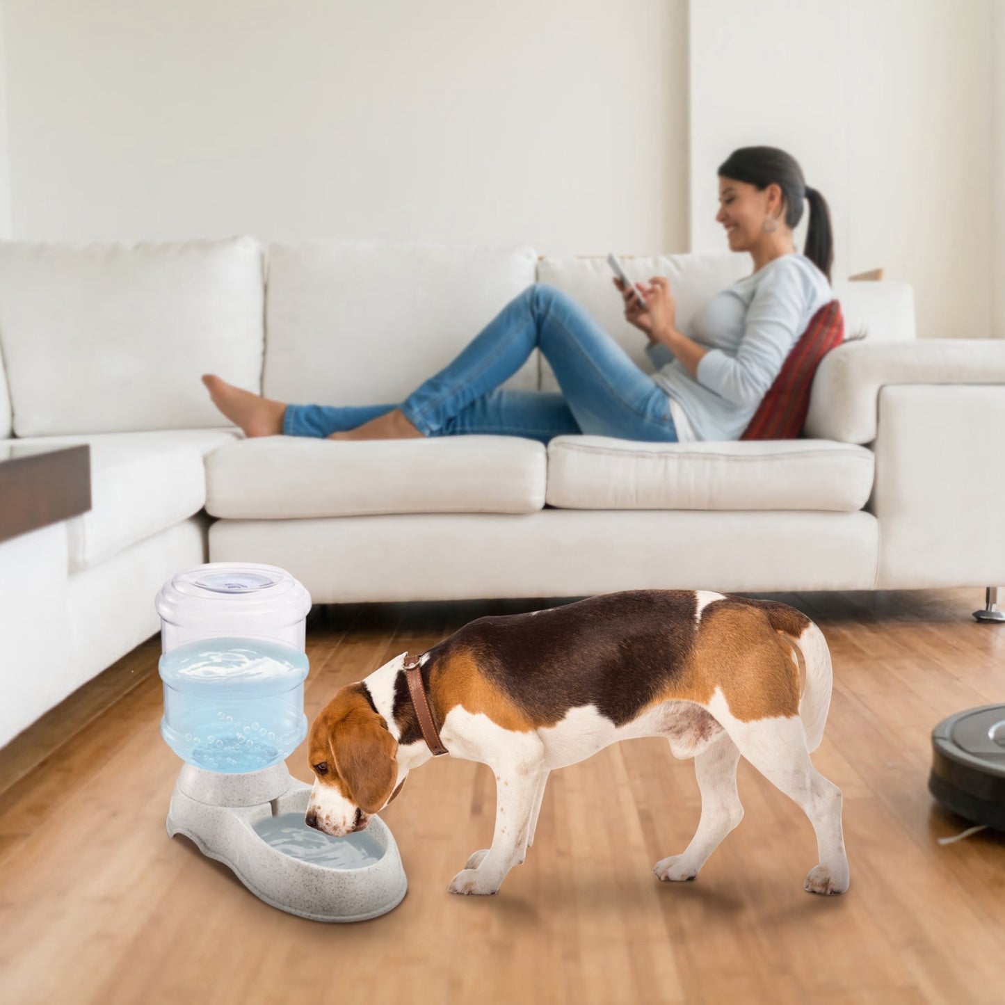 3.5L 1Gal Pet Water Dispenser Self-Dispensing Gravity