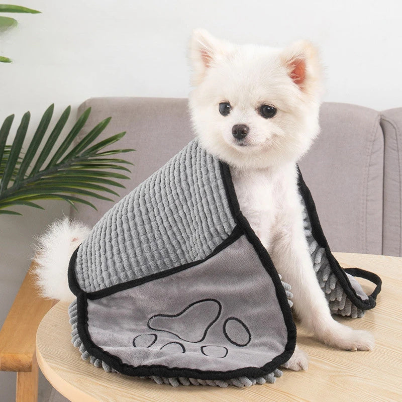 Absorbent Pet Towel, Microfiber Quickly Drying Your Dog Or Cat After Bath Time Washable