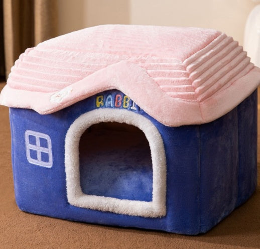Foldable Pet Bed Winter Sofa Pets Supplies