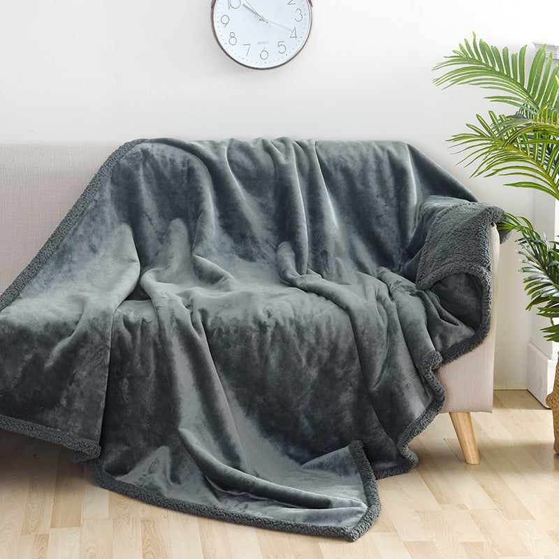 *Free Shipping Flannel Cotton Wool Sherpa Thick Pet Blanket Dog Kennel
