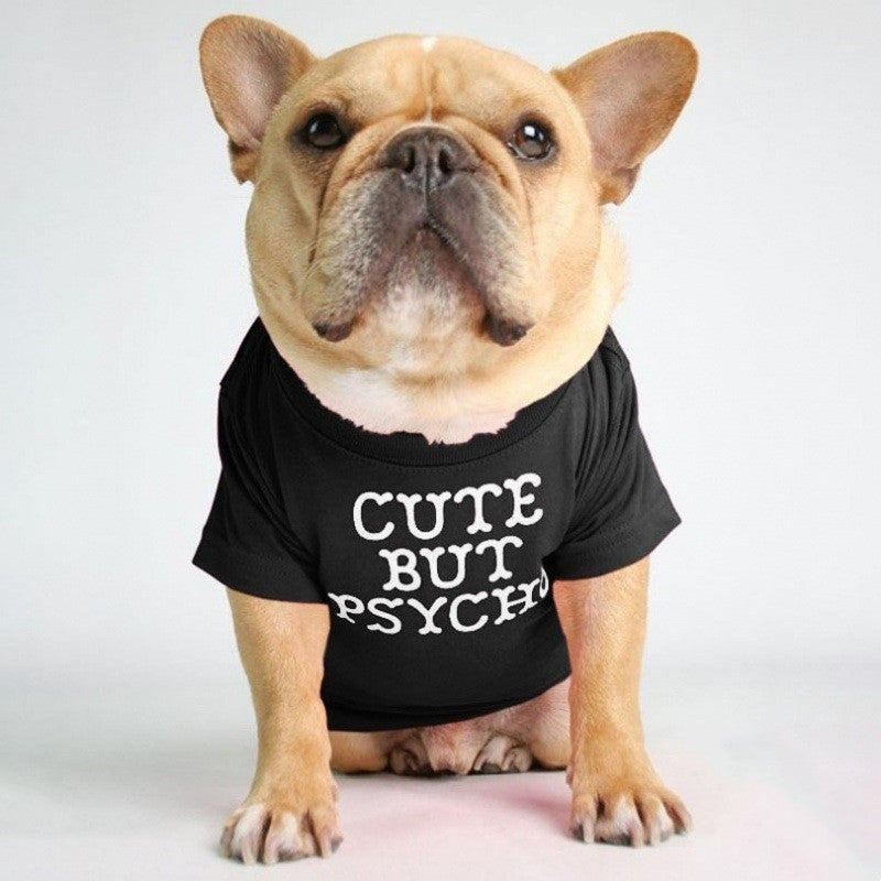 Fadou Turtleneck Round Neck T-shirt Pet Clothes