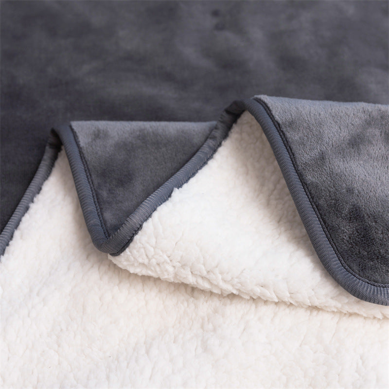 *Free Shipping Lambswool Pet Waterproof Blanket Urine Pad Reusable Washable