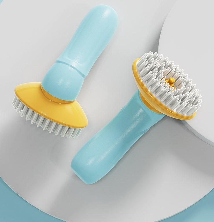 New Hand-held Pet Bath Brush Bath Brush Grooming Tool Pet Supplies