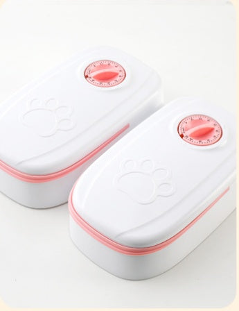 Automatic Pet Feeder Smart Food Dispenser For Cats Dogs Timer Stainless