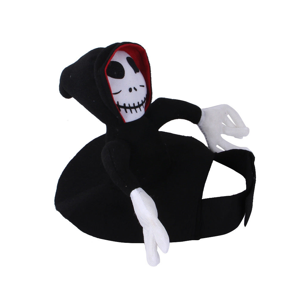 NEW Funny Pet Halloween Costume Halloween Spider Pumpkin Vest