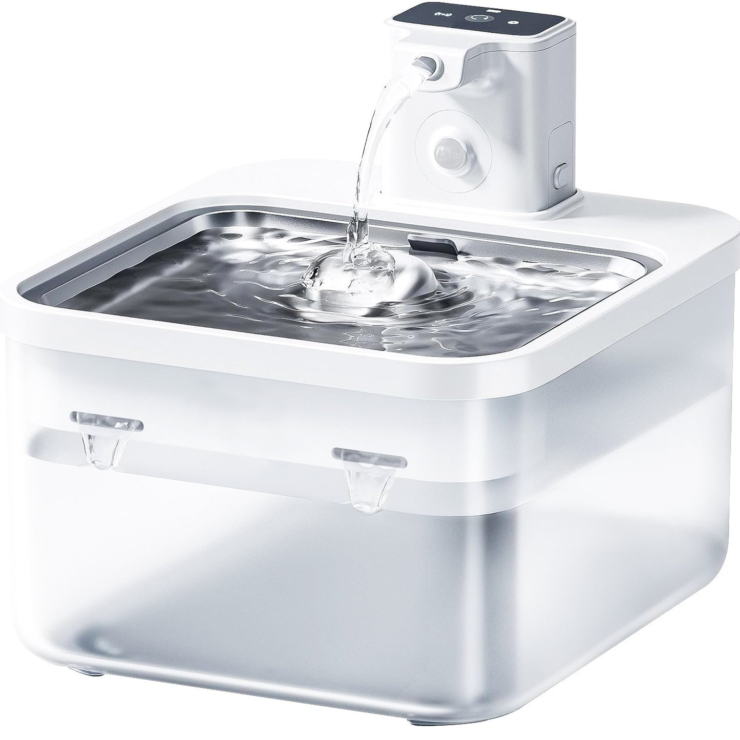 Intelligent Self-circulating Rechargeable Wireless Induction Pet Dog Water Dispenser