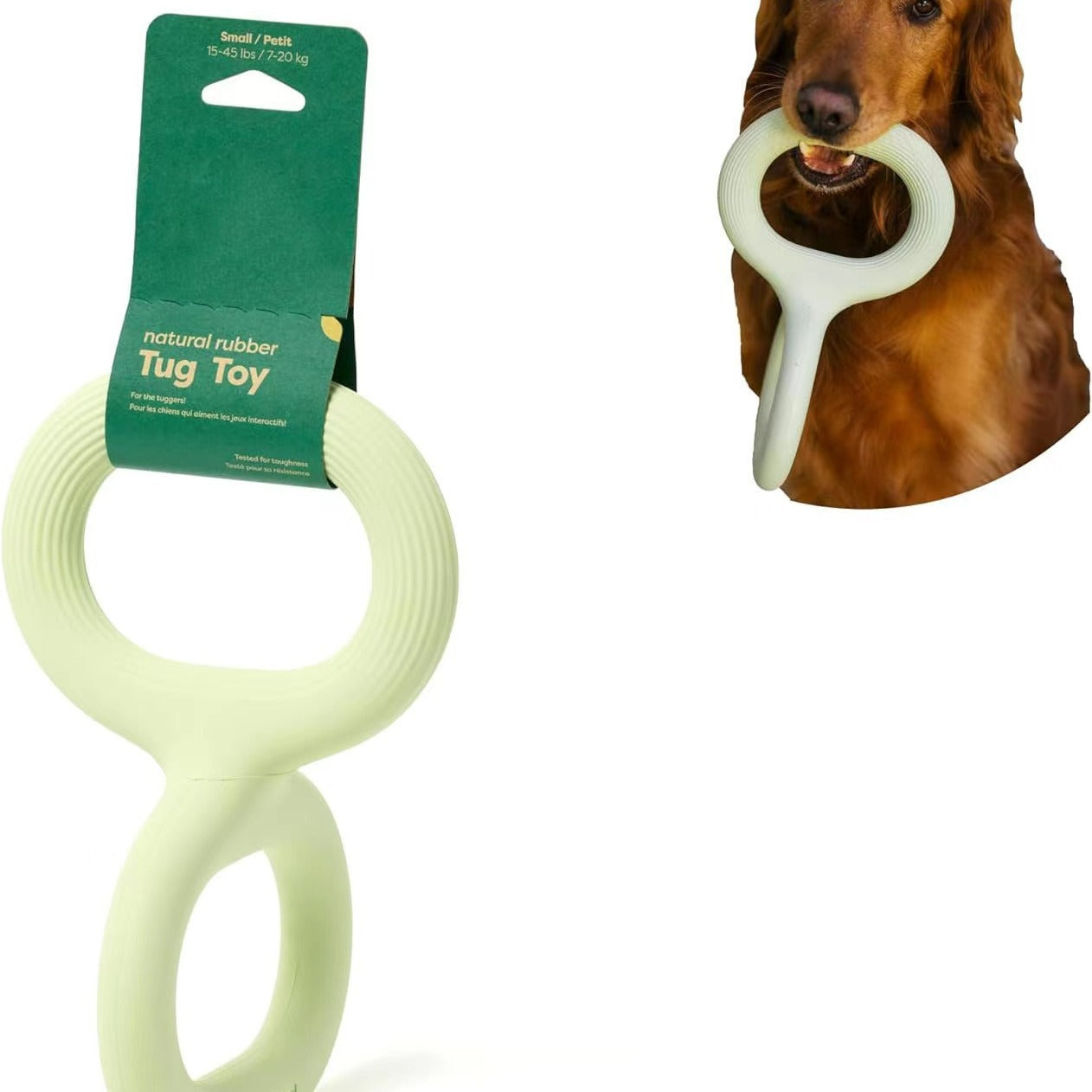 Material Rubber Pet Bite Pull Toy