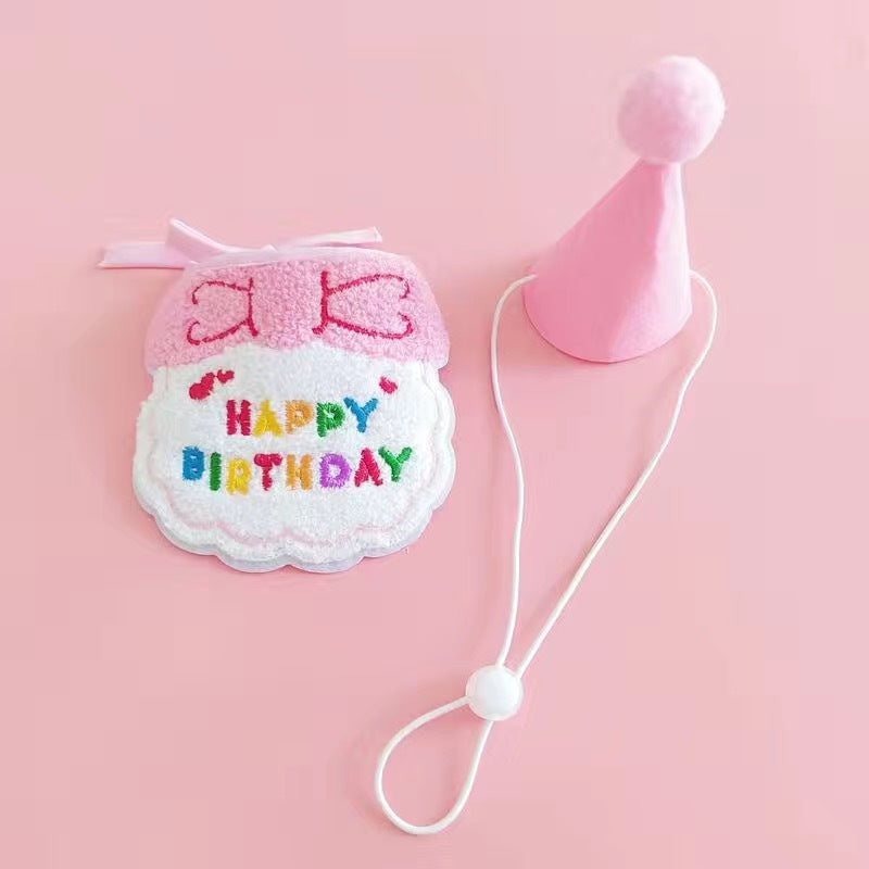 Pet Dog Fashion Special Decoration Bib Hat