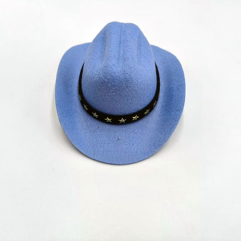 Doll Fur Felt Hat Pet Hat
