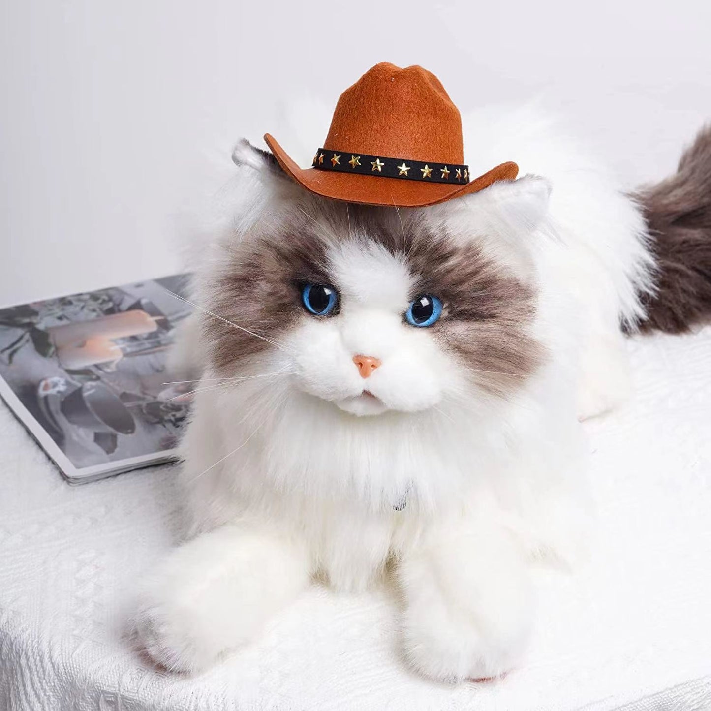 Doll Fur Felt Hat Pet Hat