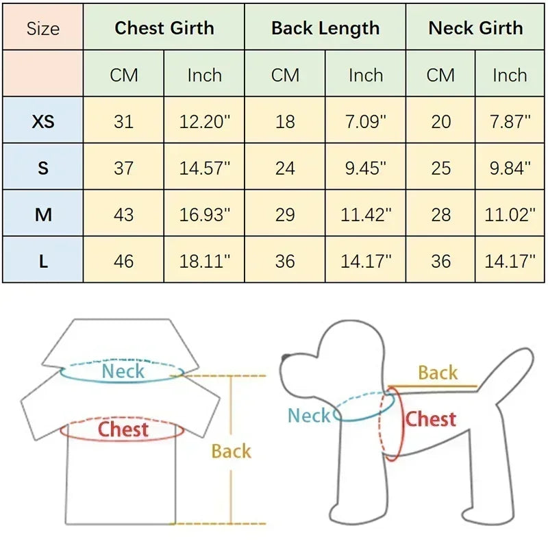 Security Pet T-Shirt Clothing Costume for Small Dogs *Free Shipping