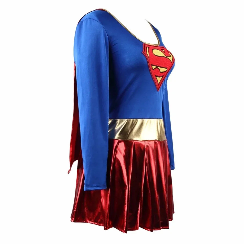 Women Superhero Superwomen Costume Halloween *Free Shipping