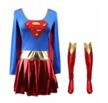 Women Superhero Superwomen Costume Halloween *Free Shipping