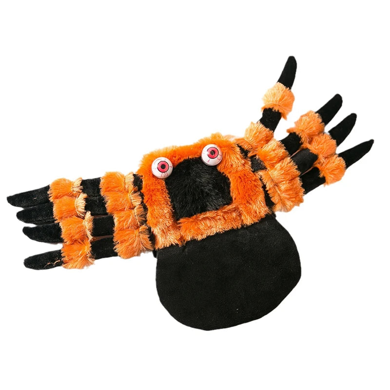 Pet Halloween Cute Red Eyed Spider Chest Back Transformation Costume *Free Shipping