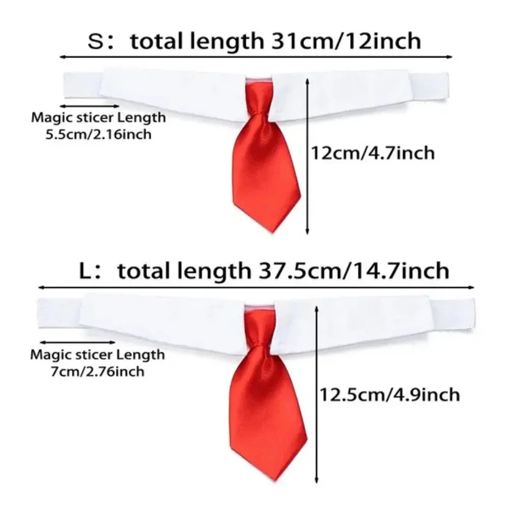 Pet Tie Necktie, Adjustable Collar for Small Dogs and Cats *Free Shipping