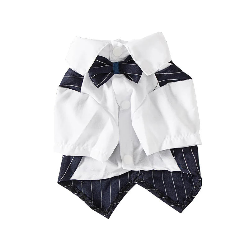 Handsome Cat Dog Suit Clothing for Cats Small Dogs Wedding Birthday *Free Shipping