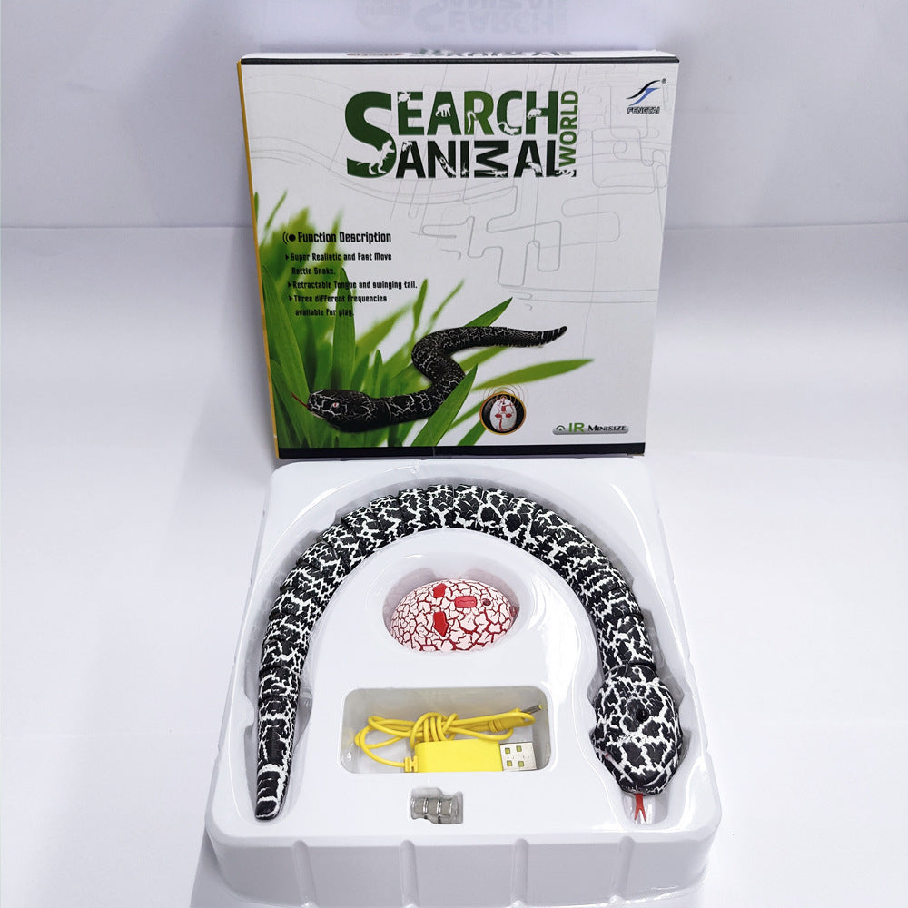 Automatic Eletronic Snake Cat Teasering Play USB Rechargeable Kitten Toys For Pet