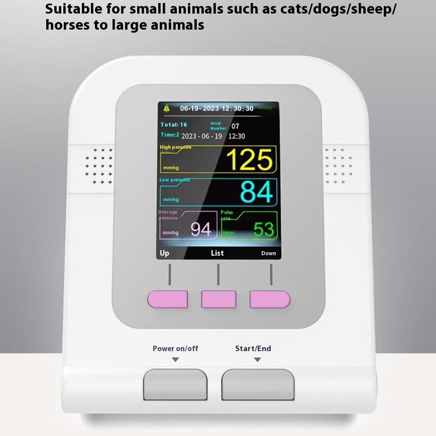 Veterinary Electronic Sphygmomanometer Cuff Animal Sphygmomanometer
