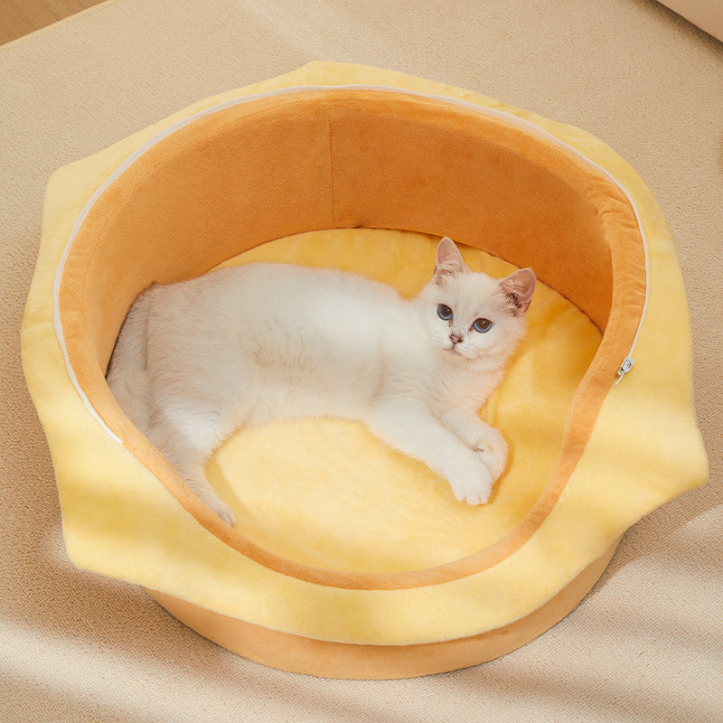 Pet Bed Is Universal In All Seasons. It Can Be Disassembled
