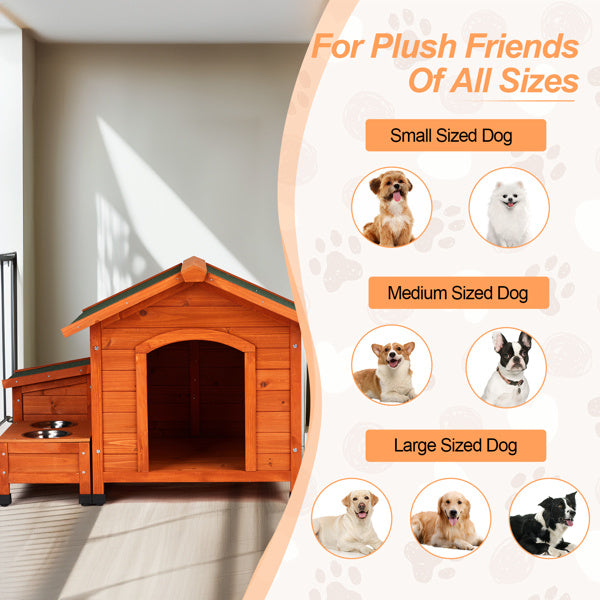 88x106x77cm Cat And Dog House