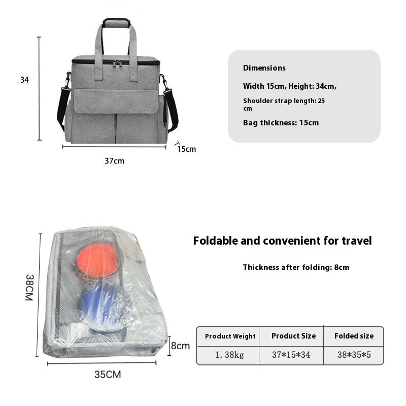 Travel Pet Bag Convenient Large-capacity Backpack Outdoor Travel Storage Bag