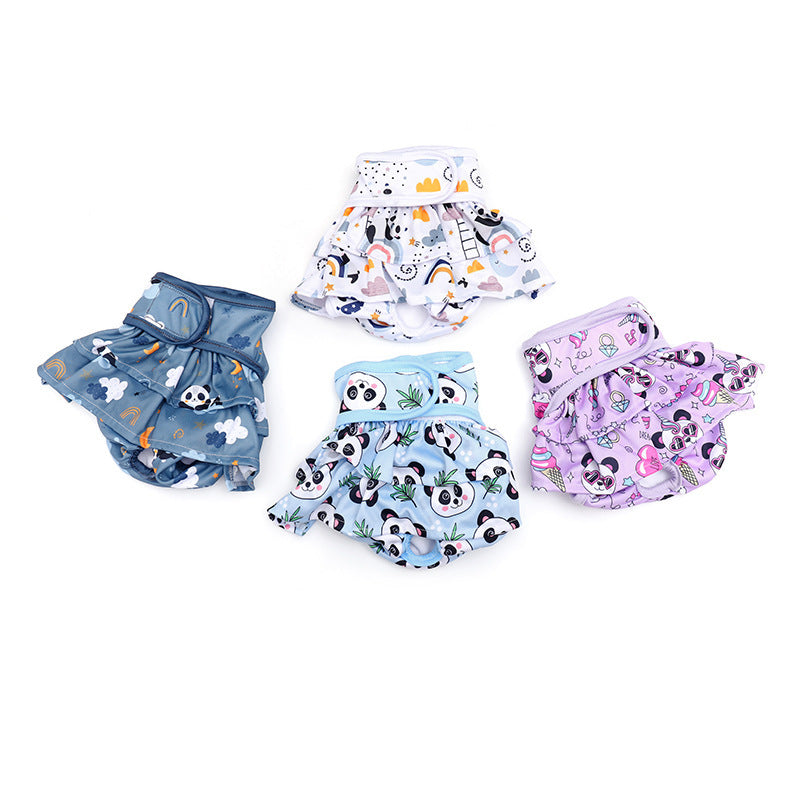 Home Washable Dog Safety Pants Menstrual