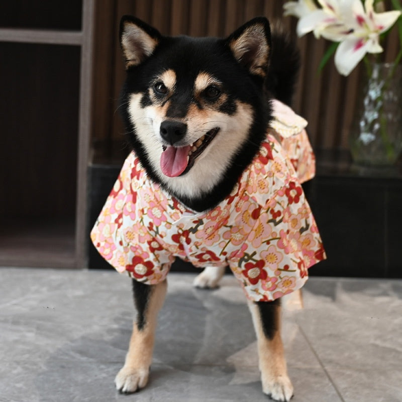 Creative Printing Cotton Pet Dog Clothes