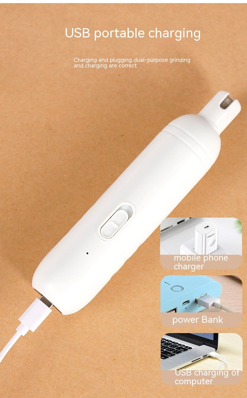 Pet Nail Piercing Device Electric Nail Clippers Dogs And Cats Beauty Cleaning