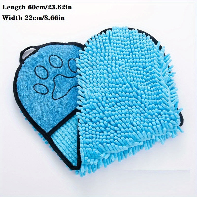 Absorbent Pet Towel, Microfiber Quickly Drying Your Dog Or Cat After Bath Time Washable