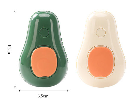 * Free Shipping Steamy Electric Cat Brush For Massage Avocado Shape Cat Grooming