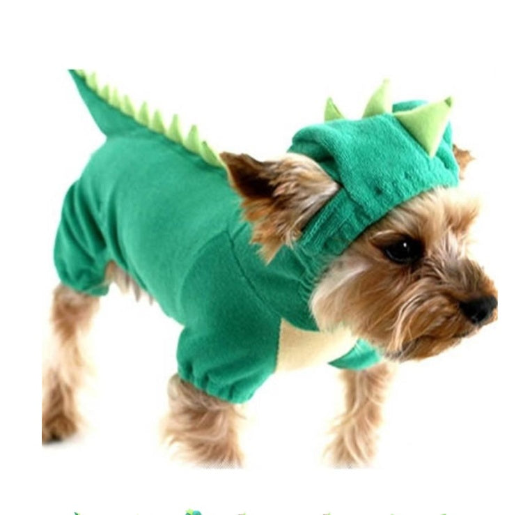 Pet Dog Halloween Dinosaur Dress Up