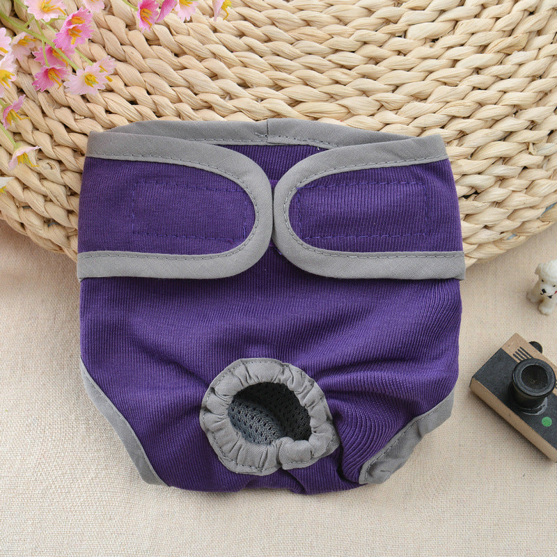 Dog Shorts Puppy Physiological Diapers Waterproof Adjustable