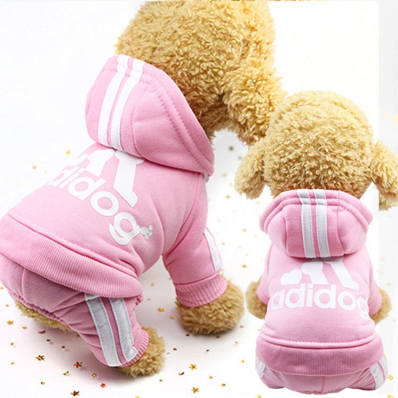 Dog Clothes Teddy Bichon Hiromi Winter Clothes Thickened Pet Clothes Cute