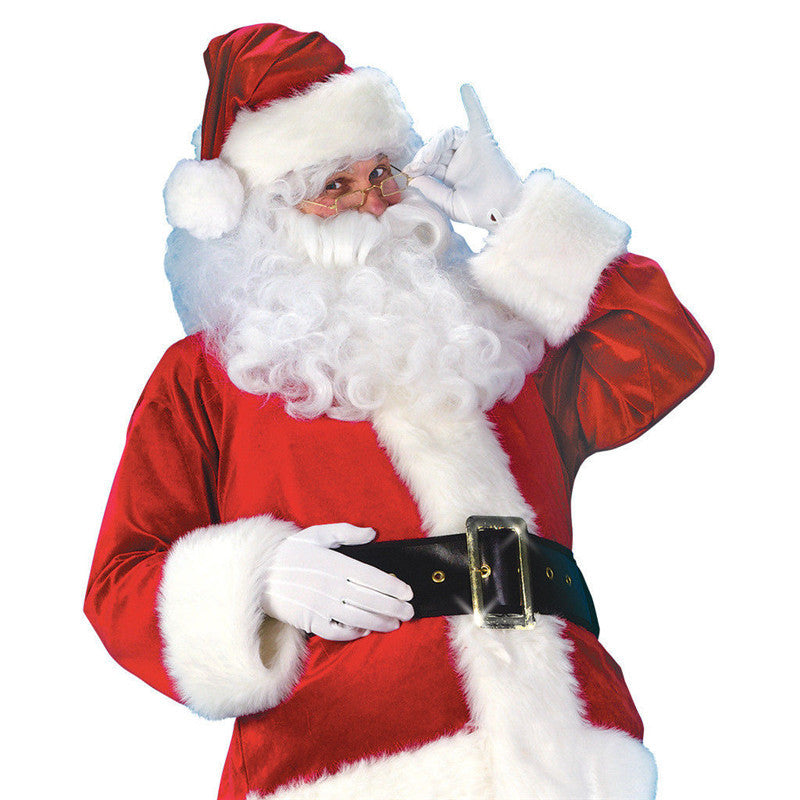 * Free Shipping Plus Size Santa Claus Costume For Adults Men Women Christmas Cosplay