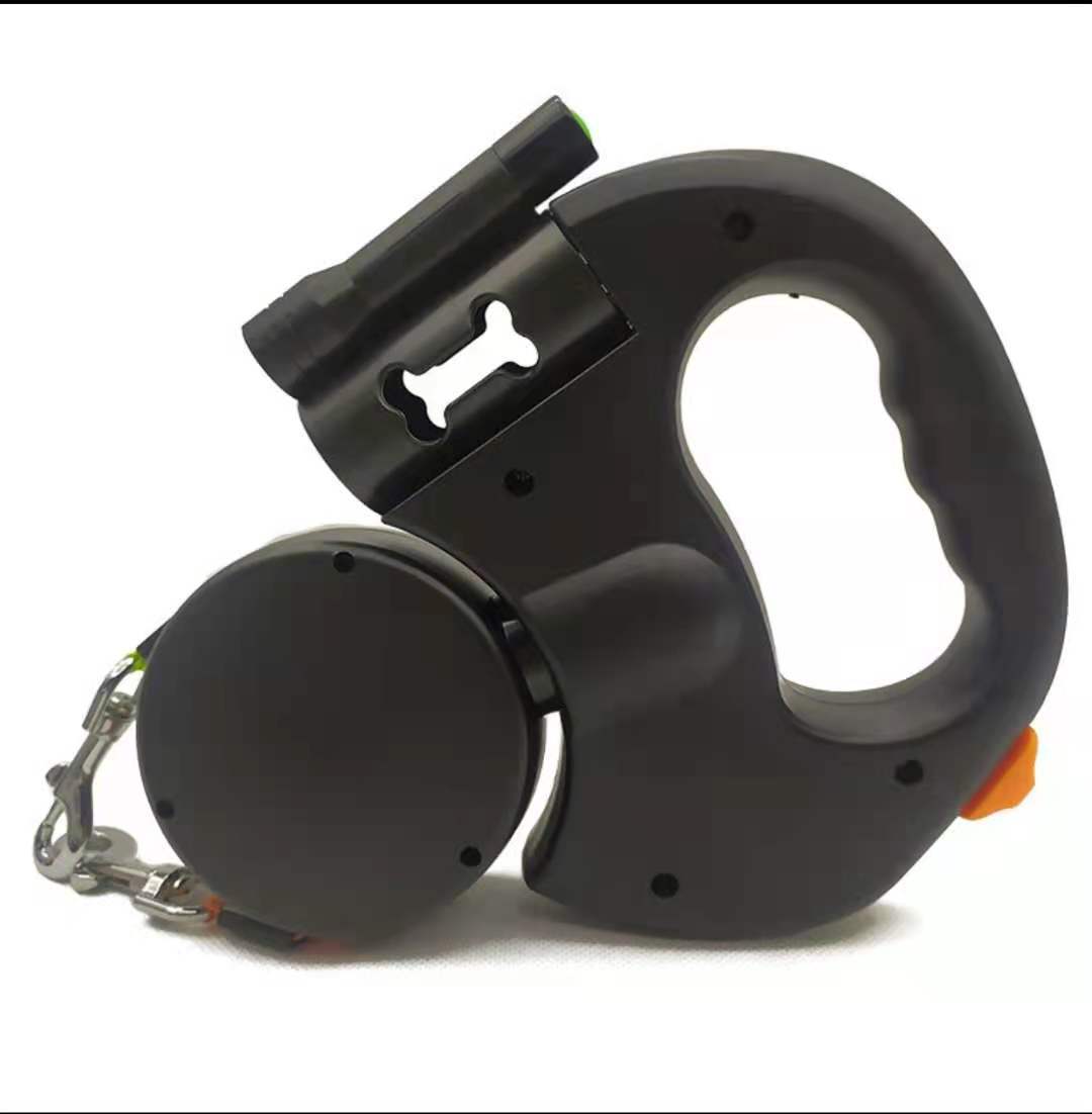 Retractable Small Pet Leash Lead 360 Swivel No Double Walking Leash With Lights *Free Shipping