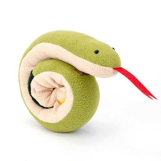 Snake Snuffle Toy For Dogs Pet Slow Feeder, Feeder , Nose work Toys, Dog Enrichment Puzzle