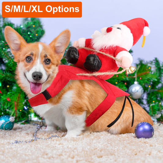 * Free Shipping S-M-L-XL Options - 1 Pc Pet Christmas Costume