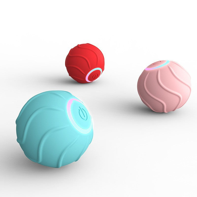 Smart Cat Bouncing Ball USB Self Hi Teasing Kittens Jumping Ball